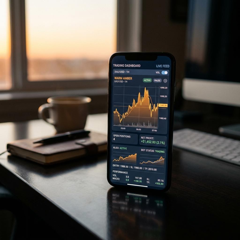 Imperial Counsel Dashboard auf einem modernen Smartphone